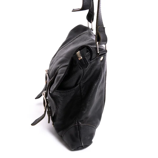 Y's Leather Belted Messenger Bag K-170523_004