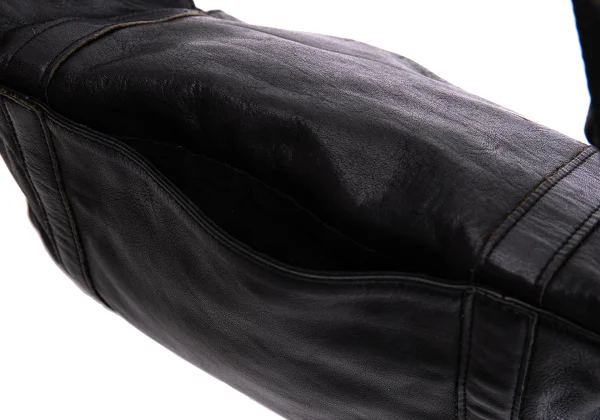 Y's Leather Belted Messenger Bag K-170523_009