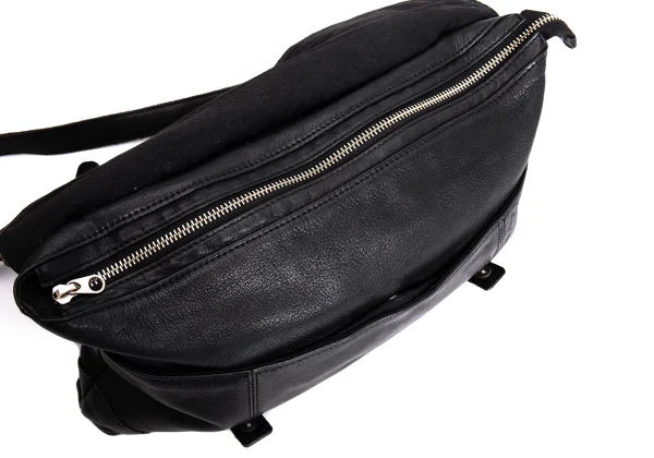 Y's Leather Belted Messenger Bag K-170523_013