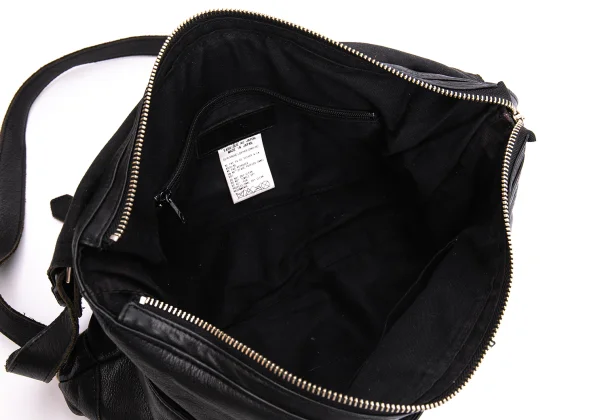 Y's Leather Belted Messenger Bag K-170523_015