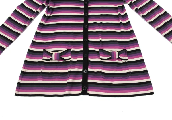 SONIA RYKIEL Striped T-shirt & Cardigan K-170524_006