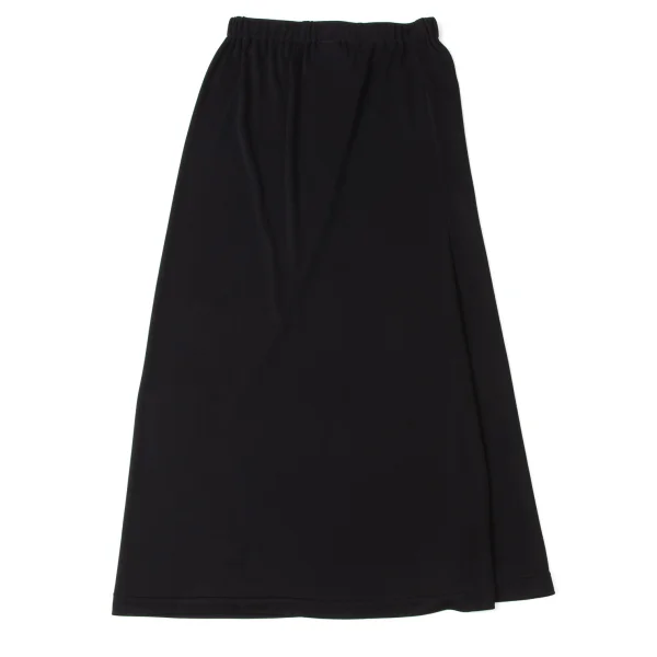 ヨウジヤマモト ノアールYohji Yamamoto NOIR ストレッチロングスカート 黒M位 K-170528_009