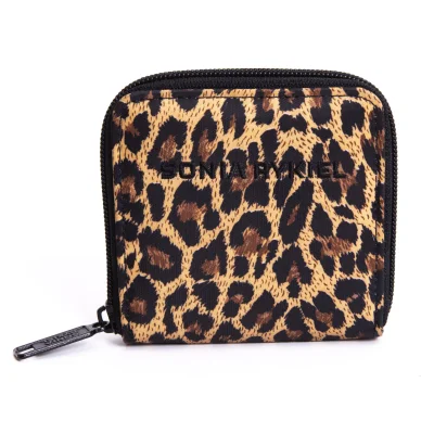 SONIA RYKIEL Leopard Coin Wallet