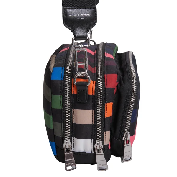 SONIA RYKIEL Multi Stripe Shoulder Bag K-170532_004