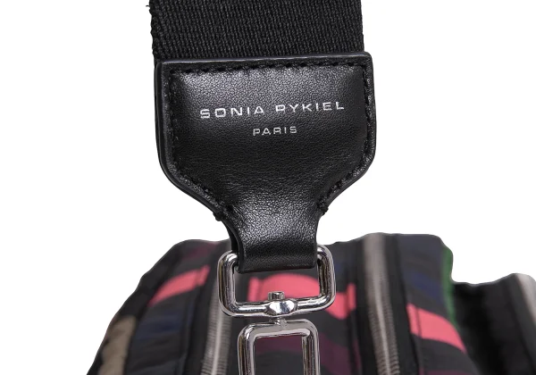 SONIA RYKIEL Multi Stripe Shoulder Bag K-170532_006