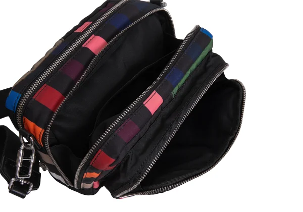SONIA RYKIEL Multi Stripe Shoulder Bag K-170532_013