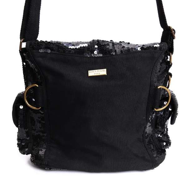 SONIA RYKIEL Sequins Shoulder Bag K-170534_005