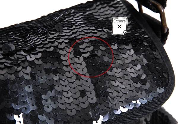 SONIA RYKIEL Sequins Shoulder Bag K-170534_009