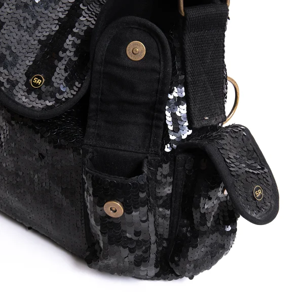 SONIA RYKIEL Sequins Shoulder Bag K-170534_012