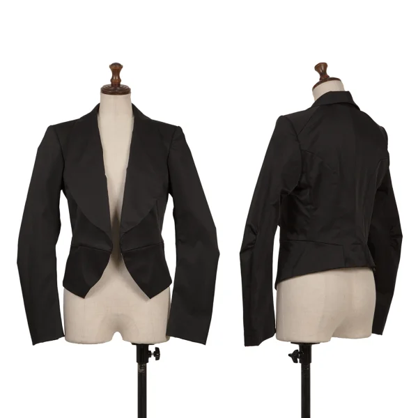 COMME des GARCONS Shawl Collar Buttonless Jacket Black S-M K-170535_001