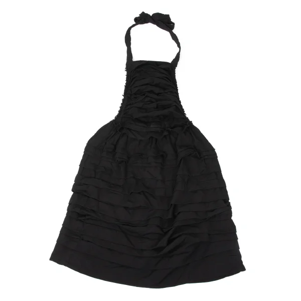 COMME des GARCONS Dyed Poly Pleated Apron Skirt K-170536_002