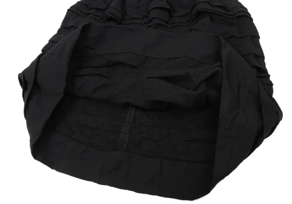 COMME des GARCONS Dyed Poly Pleated Apron Skirt K-170536_007