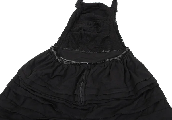COMME des GARCONS Dyed Poly Pleated Apron Skirt K-170536_009