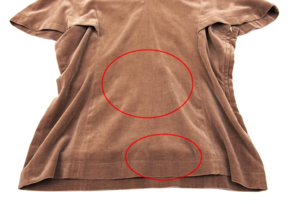 COMME des GARCONS Velvet Sailor Collar Blouse K-170537_011