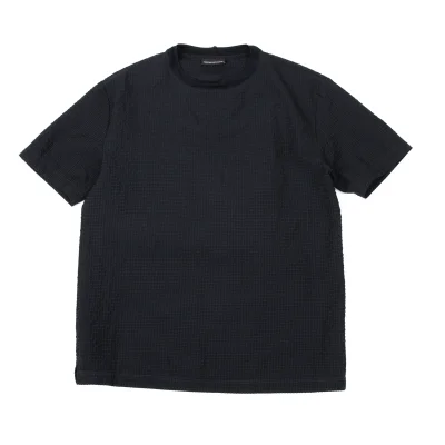 EMPORIO ARMANI Seersucker Check T Shirt