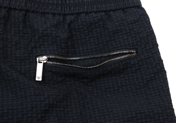 EMPORIO ARMANI Seersucker Check Shorts K-170541_012