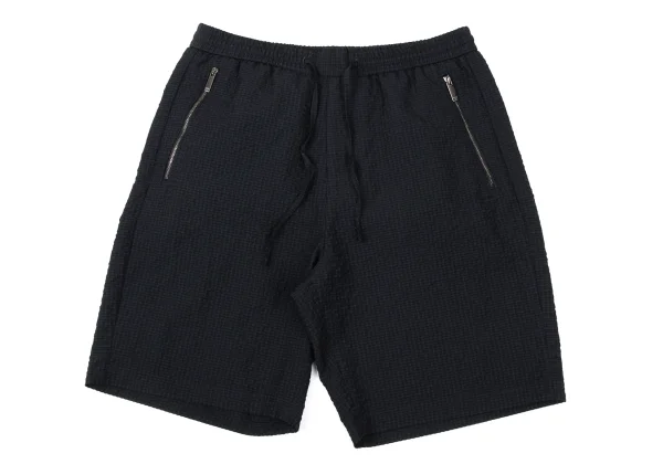 EMPORIO ARMANI Seersucker Check T Shirt & Shorts K-170542_008