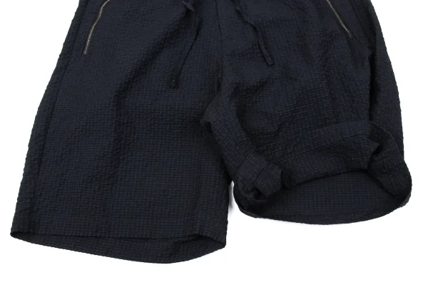 EMPORIO ARMANI Seersucker Check T Shirt & Shorts K-170542_017