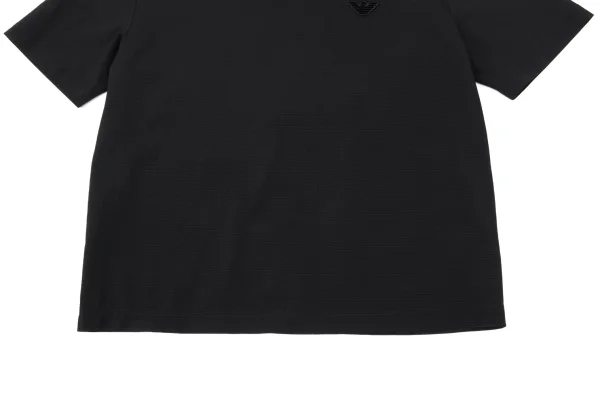 EMPORIO ARMANI Poly Eagle Patch Seersucker T Shirt K-170543_006