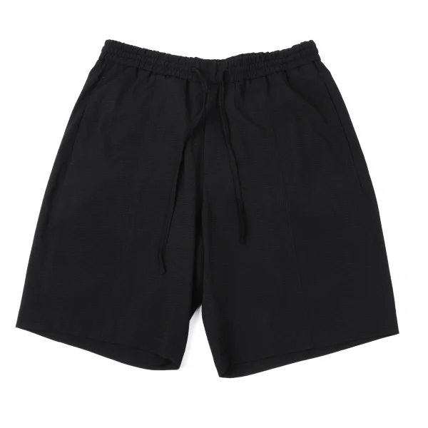EMPORIO ARMANI Poly Eagle Patch Seersucker T Shirt & Shorts K-170545_011