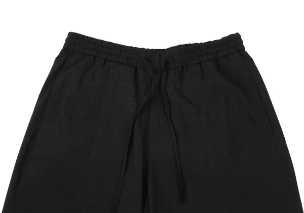 EMPORIO ARMANI Poly Eagle Patch Seersucker T Shirt & Shorts K-170545_012