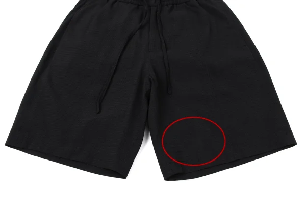 EMPORIO ARMANI Poly Eagle Patch Seersucker T Shirt & Shorts K-170545_013