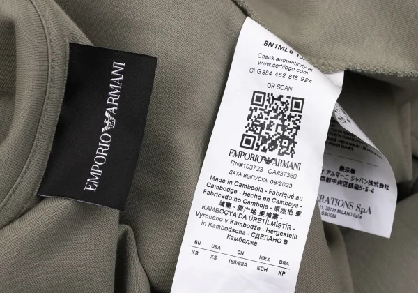 EMPORIO ARMANI Logo Embroidered Double-zip Hoodie K-170549_019