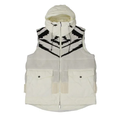 EMPORIO ARMANI Knit Paste Quilted Down Vest