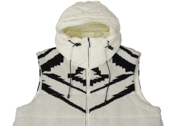 EMPORIO ARMANI Knit Paste Quilted Down Vest K-170552_002