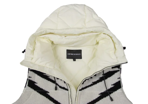 EMPORIO ARMANI Knit Paste Quilted Down Vest K-170552_006