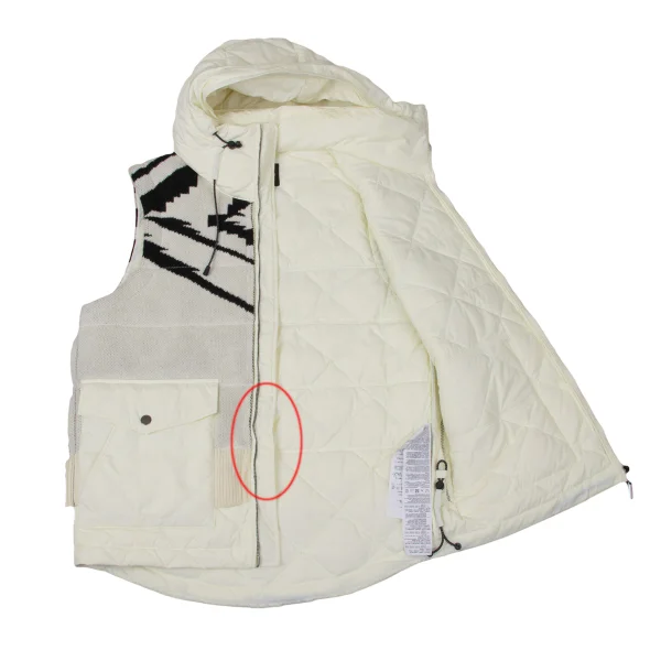 EMPORIO ARMANI Knit Paste Quilted Down Vest K-170552_012