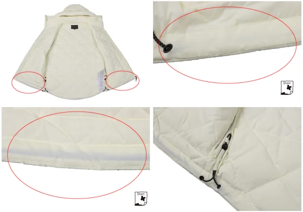 EMPORIO ARMANI Knit Paste Quilted Down Vest K-170552_014