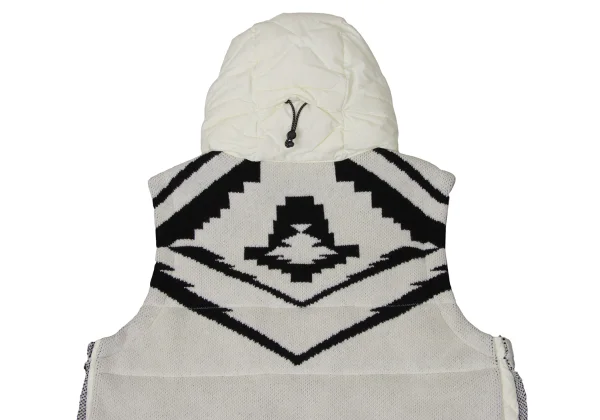 EMPORIO ARMANI Knit Paste Quilted Down Vest K-170552_016