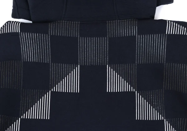 EMPORIO ARMANI Line Printed Checker Hoodie K-170553_012