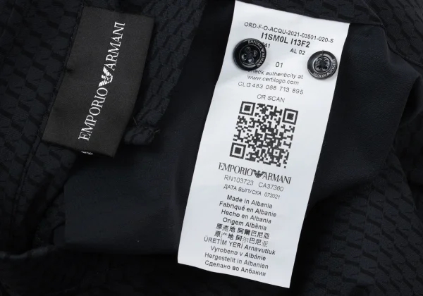 EMPORIO ARMANI Printed Nylon Stretch Shirt K-170554_011