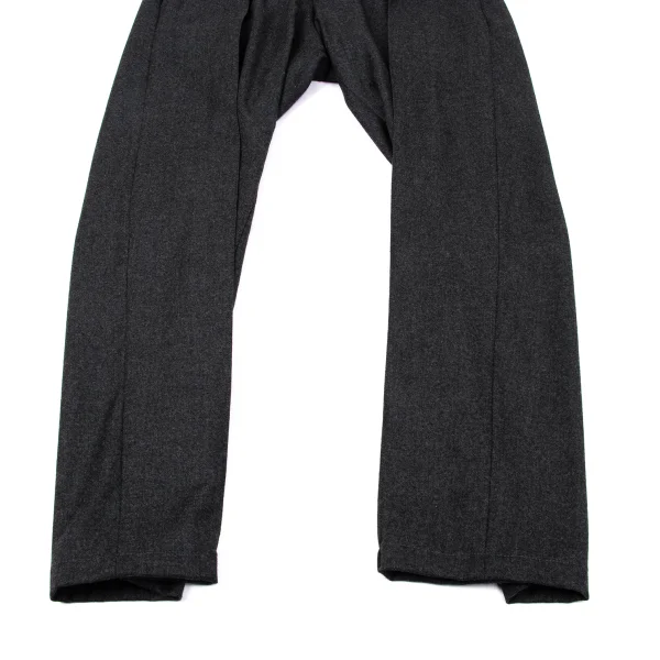 EMPORIO ARMANI Cashmere Blended Wool Tuck Pants K-170558_007