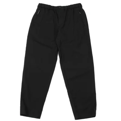 EMPORIO ARMANI Wool Elastic Waist Tapered Pants