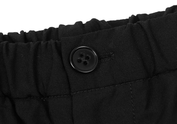 EMPORIO ARMANI Wool Elastic Waist Tapered Pants K-170559_003