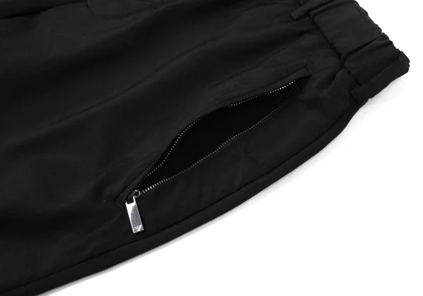 EMPORIO ARMANI Wool Elastic Waist Tapered Pants K-170559_004