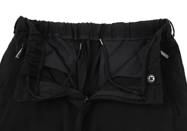 EMPORIO ARMANI Wool Elastic Waist Tapered Pants K-170559_005