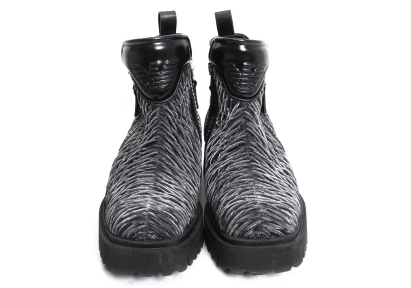 EMPORIO ARMANI 3D Velour Boots K-170563_002