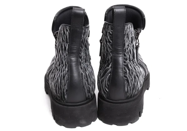 EMPORIO ARMANI 3D Velour Boots K-170563_004
