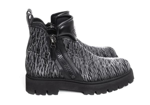 EMPORIO ARMANI 3D Velour Boots K-170563_005