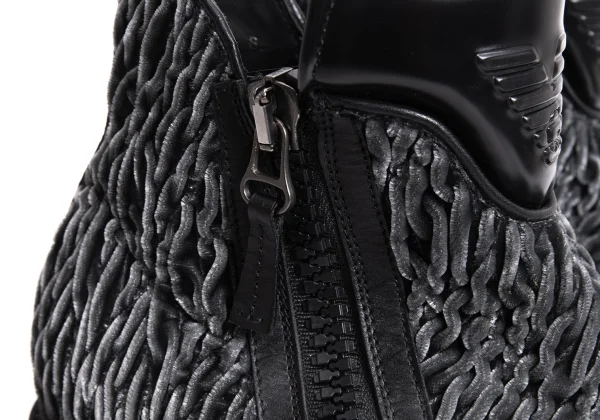 EMPORIO ARMANI 3D Velour Boots K-170563_008