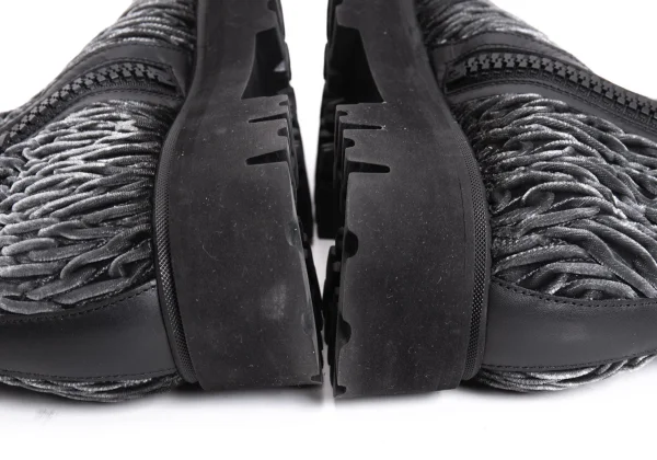 EMPORIO ARMANI 3D Velour Boots K-170563_010