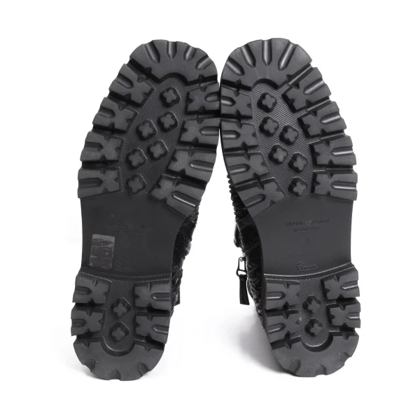 EMPORIO ARMANI 3D Velour Boots K-170563_011