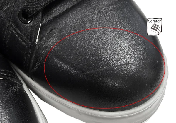 EMPORIO ARMANI Logo Printed Leather Sneakers K-170564_003