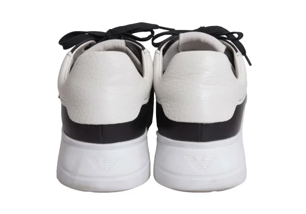 EMPORIO ARMANI Logo Printed Leather Sneakers K-170564_005