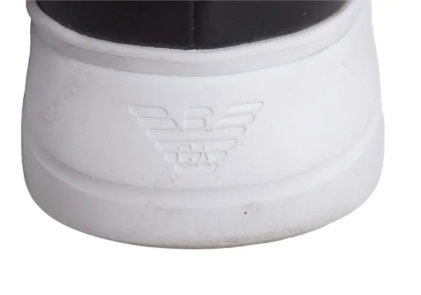 EMPORIO ARMANI Logo Printed Leather Sneakers K-170564_006