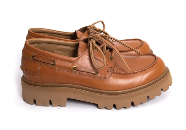 EMPORIO ARMANI Leather Moccasins K-170565_005